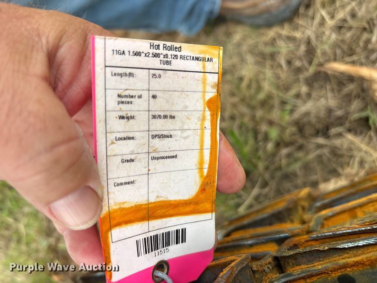 image for item ES8960 (40) joints of 25' x 2.5