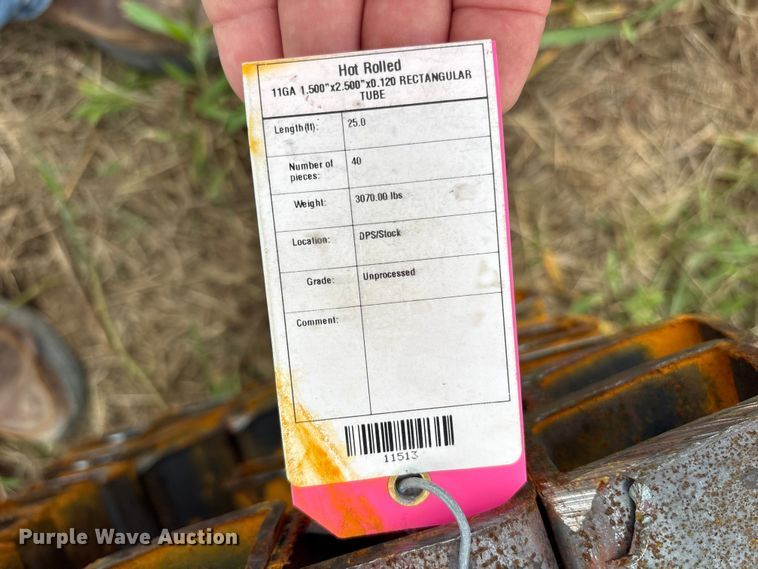 image for item ES8961 (40) joints of 25' x 2.5