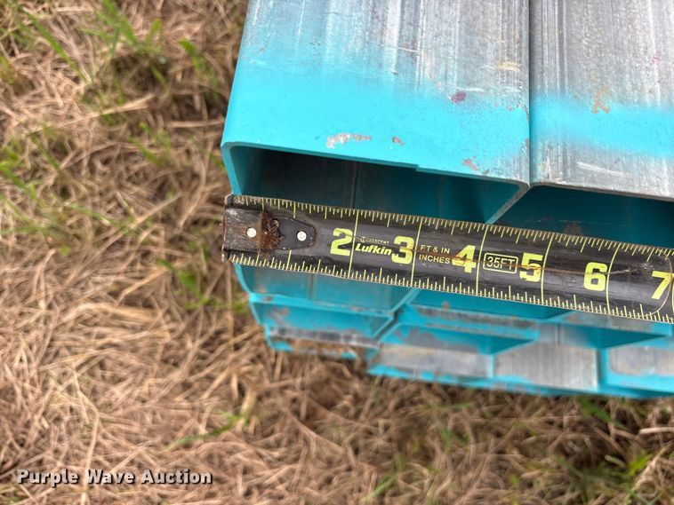 image for item ES8963 (16) joints of galvanized square tubing