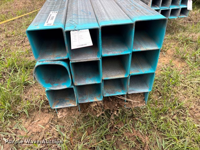 image for item ES8963 (16) joints of galvanized square tubing