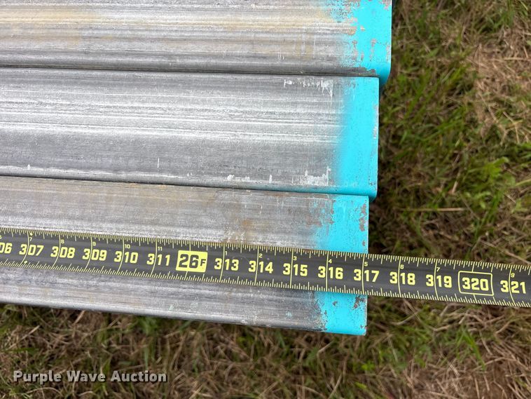 image for item ES8964 (16) joints of galvanized square tubing