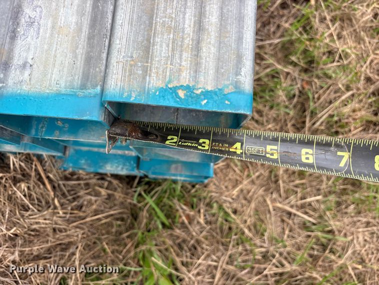 image for item ES8968 (16) joints of galvanized square tubing