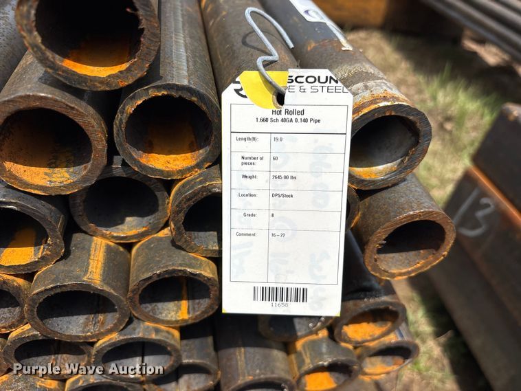 image for item ES8977 (60) joints of pipe