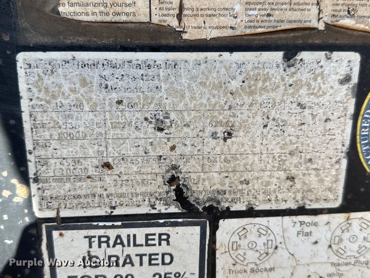 image for item ET1968 2005 Redi Haul equipment trailer