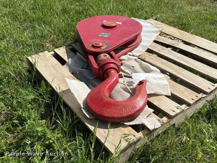 image for item ET1972 Johnson Blocks SB 30S 20B H crane block