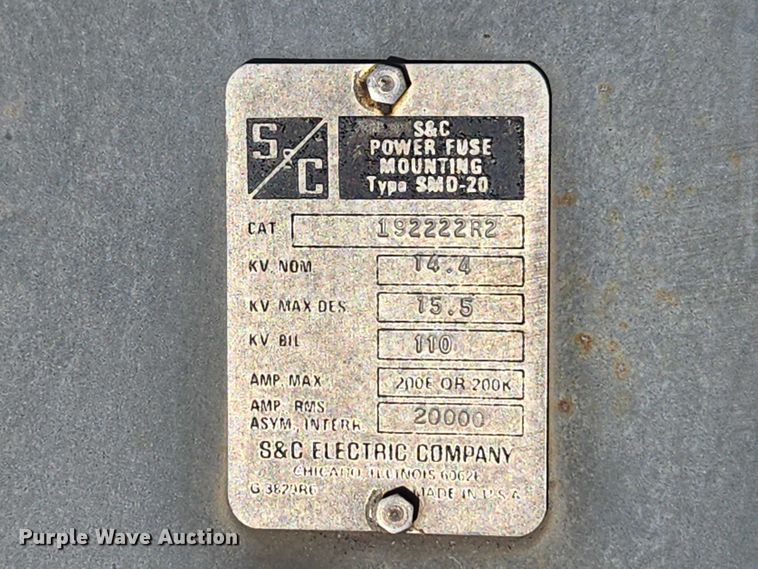 image for item ET5044 Substation expulsion fuses