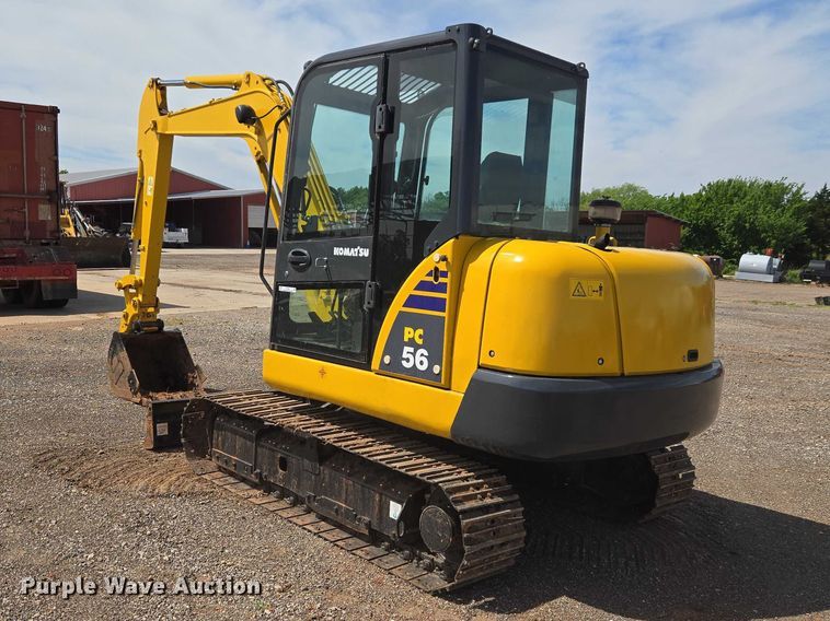 image for item ET5067 2020 Komatsu PC56-7 mini excavator