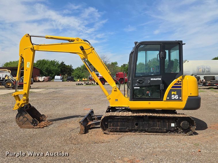 image for item ET5067 2020 Komatsu PC56-7 mini excavator