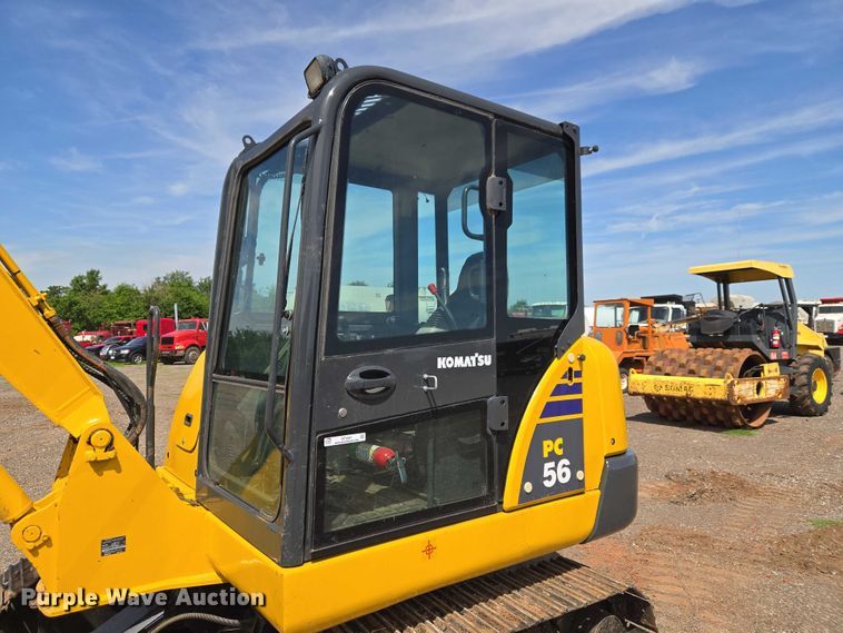image for item ET5067 2020 Komatsu PC56-7 mini excavator