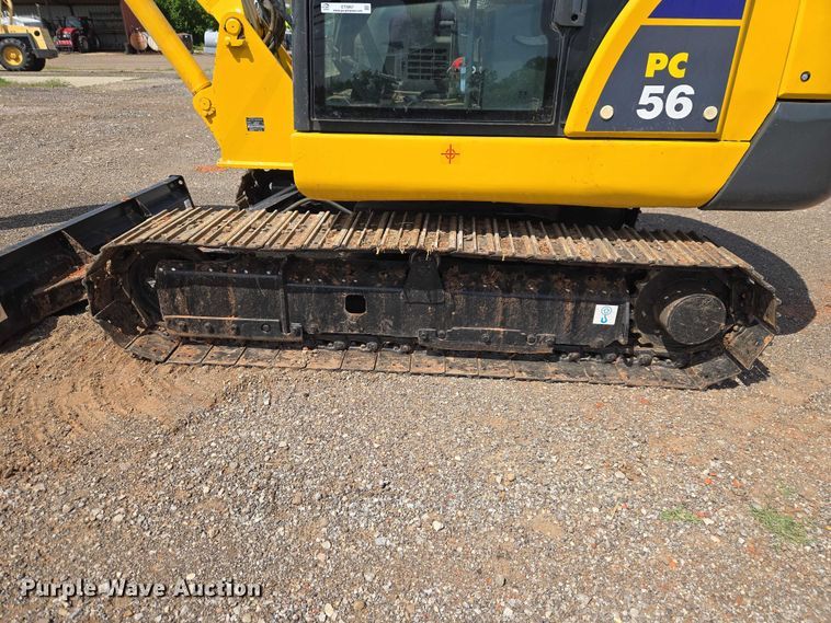 image for item ET5067 2020 Komatsu PC56-7 mini excavator