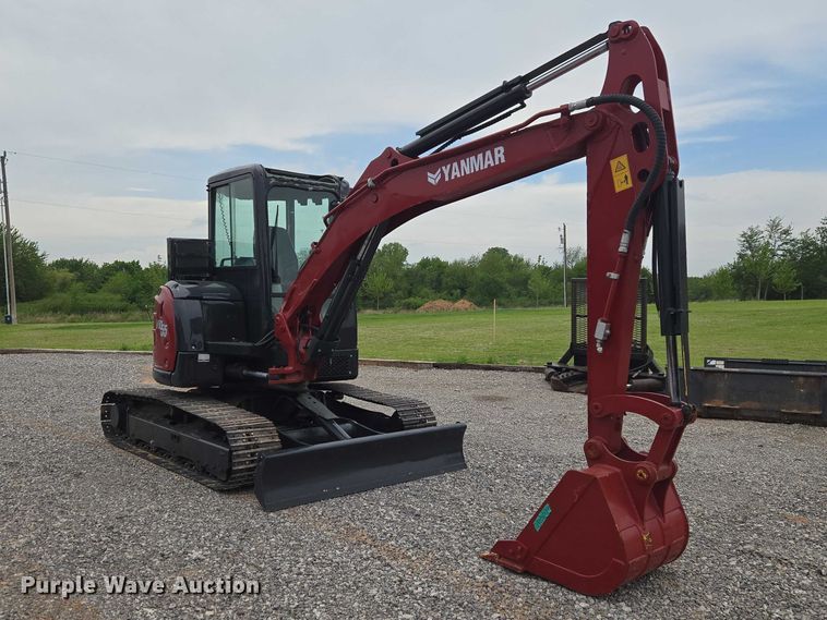 image for item ET5075 2017 Yanmar VIO55 mini excavator