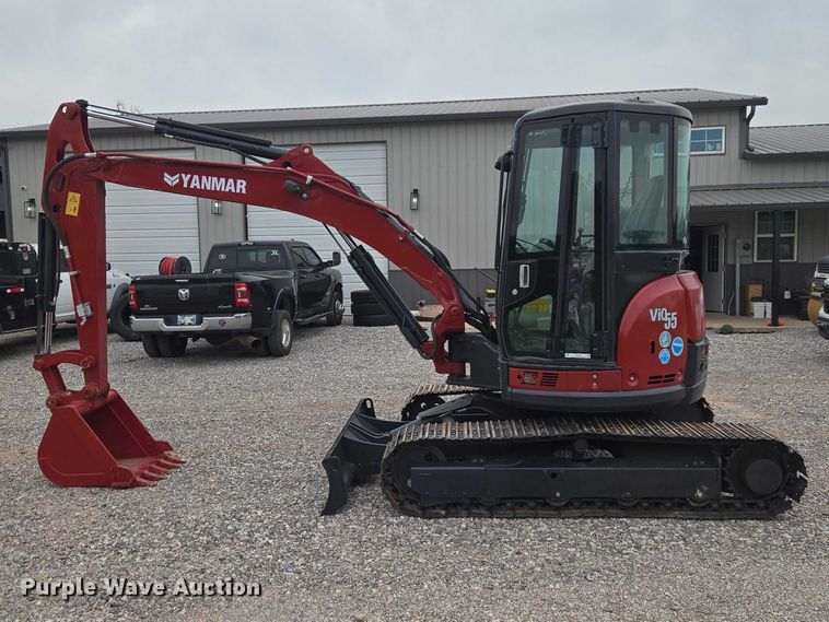 image for item ET5075 2017 Yanmar VIO55 mini excavator
