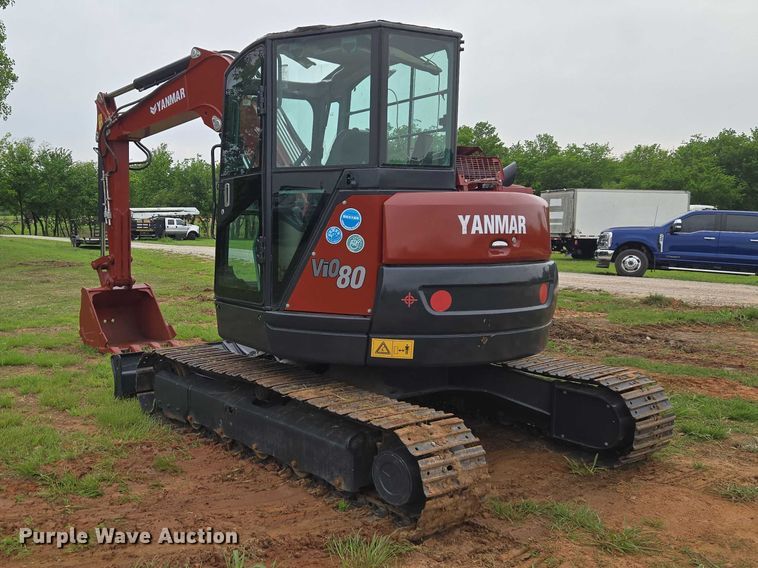 image for item ET5076 2019 Yanmar VIO80 mini excavator