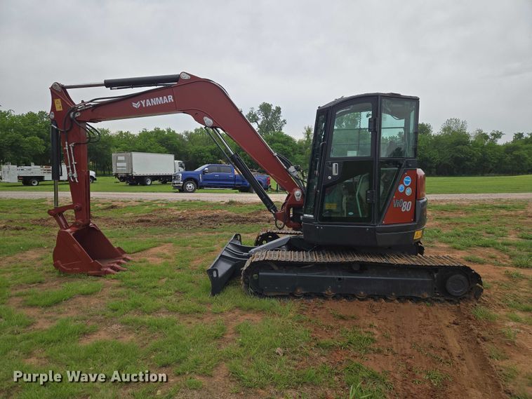 image for item ET5076 2019 Yanmar VIO80 mini excavator