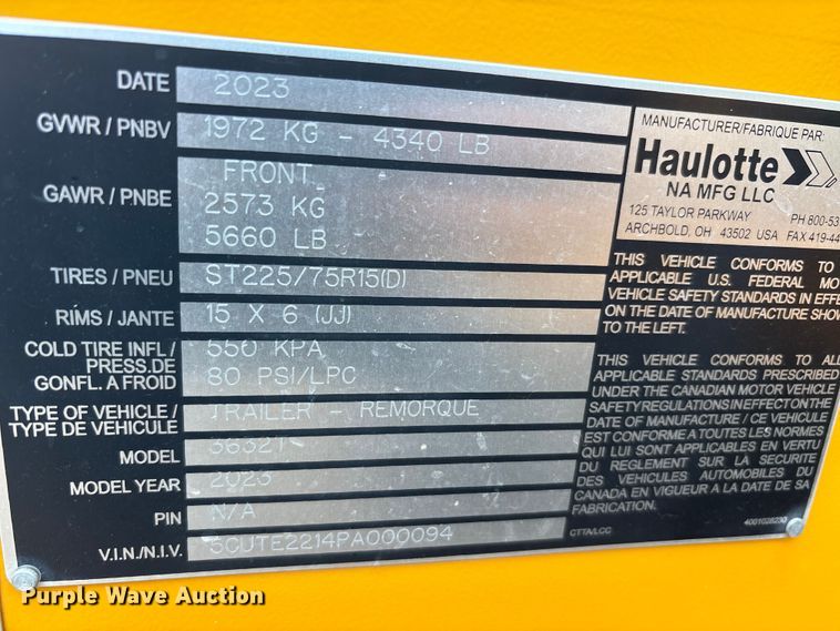 image for item EU0495 2023 Haulotte 3632T boom lift