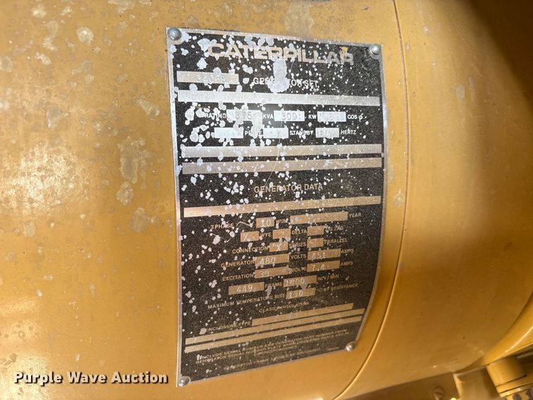 image for item EU0499 Caterpillar generator