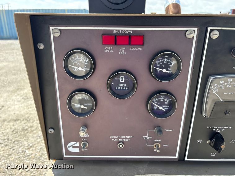 image for item EU0500 -1 Cummins 350Kw generator