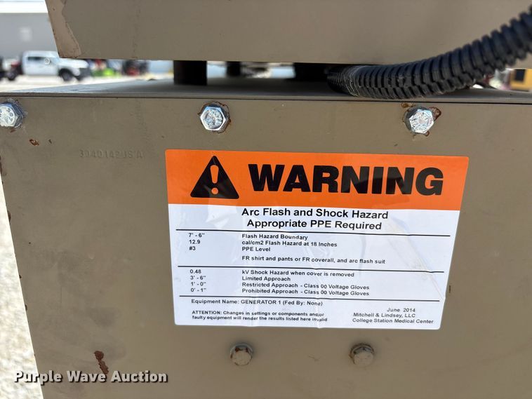 image for item EU0500 -1 Cummins 350Kw generator