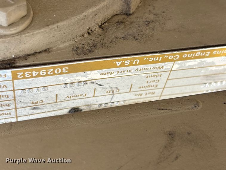 image for item EU0500 -1 Cummins 350Kw generator