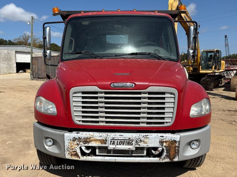 image for item EU0502 2012 Freightliner M2 Business Class dump flatbed truck