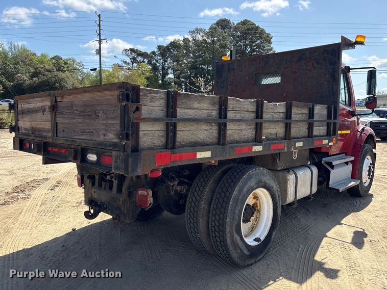 image for item EU0502 2012 Freightliner M2 Business Class dump flatbed truck