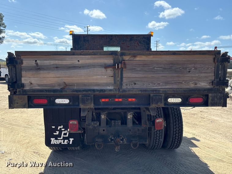 image for item EU0502 2012 Freightliner M2 Business Class dump flatbed truck