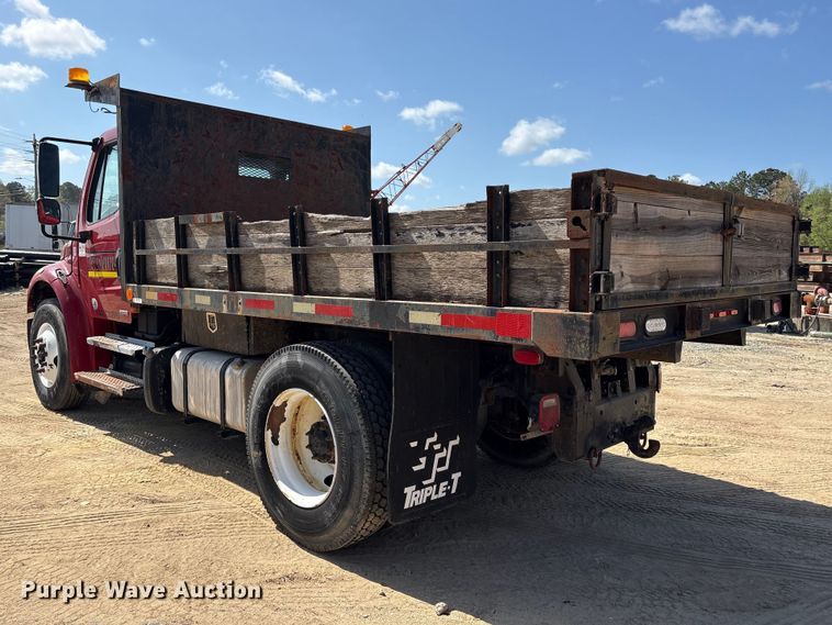 image for item EU0502 2012 Freightliner M2 Business Class dump flatbed truck