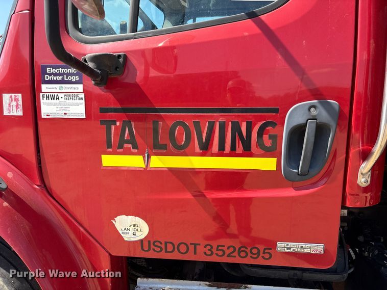 image for item EU0502 2012 Freightliner M2 Business Class dump flatbed truck