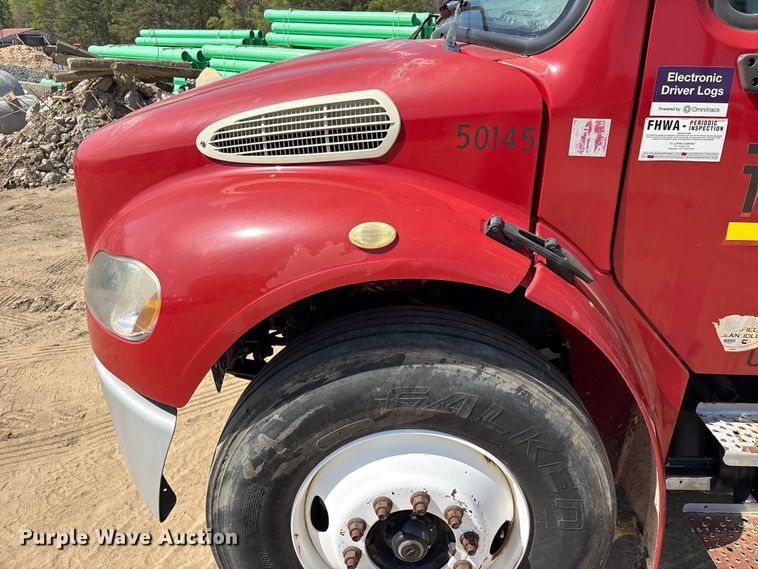 image for item EU0502 2012 Freightliner M2 Business Class dump flatbed truck