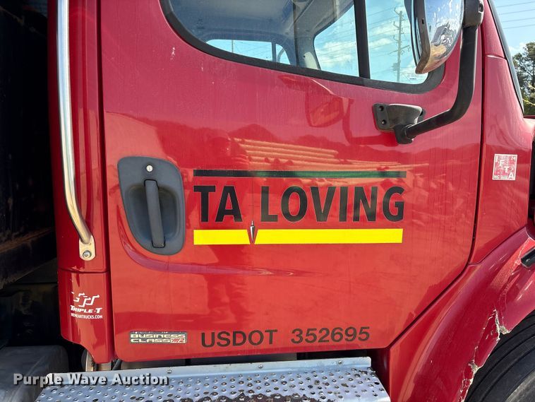 image for item EU0502 2012 Freightliner M2 Business Class dump flatbed truck