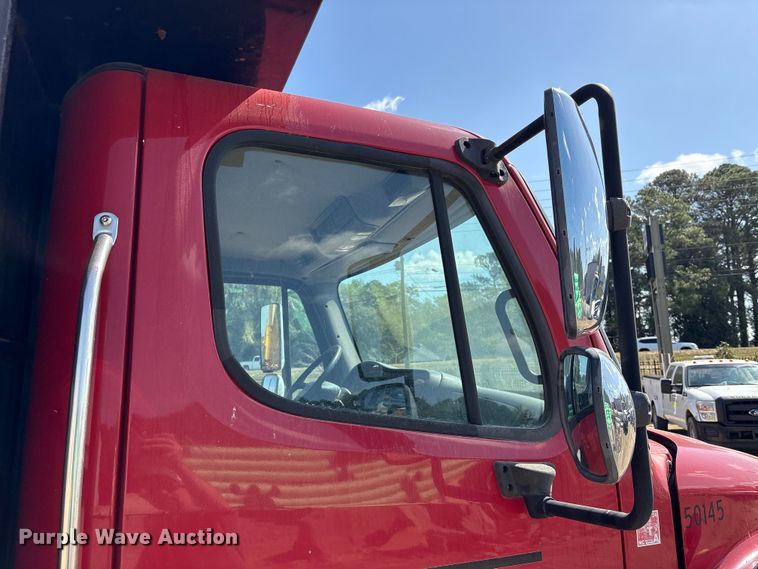 image for item EU0502 2012 Freightliner M2 Business Class dump flatbed truck