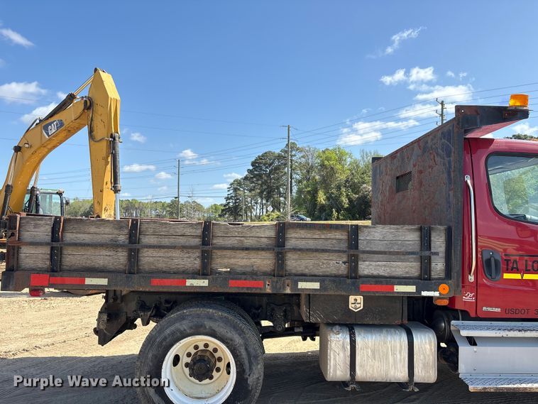 image for item EU0502 2012 Freightliner M2 Business Class dump flatbed truck