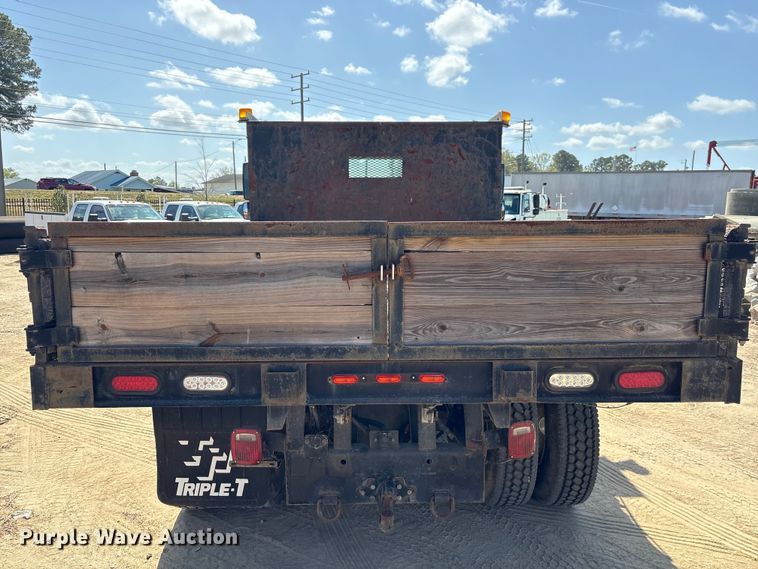 image for item EU0502 2012 Freightliner M2 Business Class dump flatbed truck