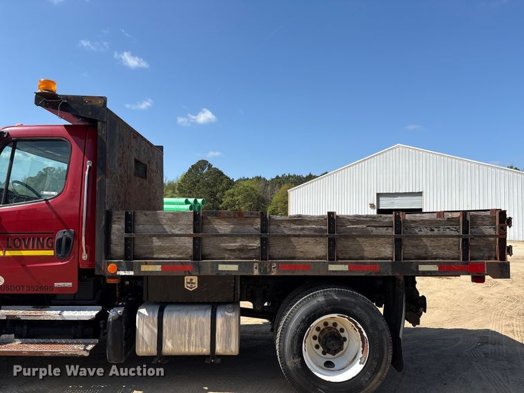 image for item EU0502 2012 Freightliner M2 Business Class dump flatbed truck