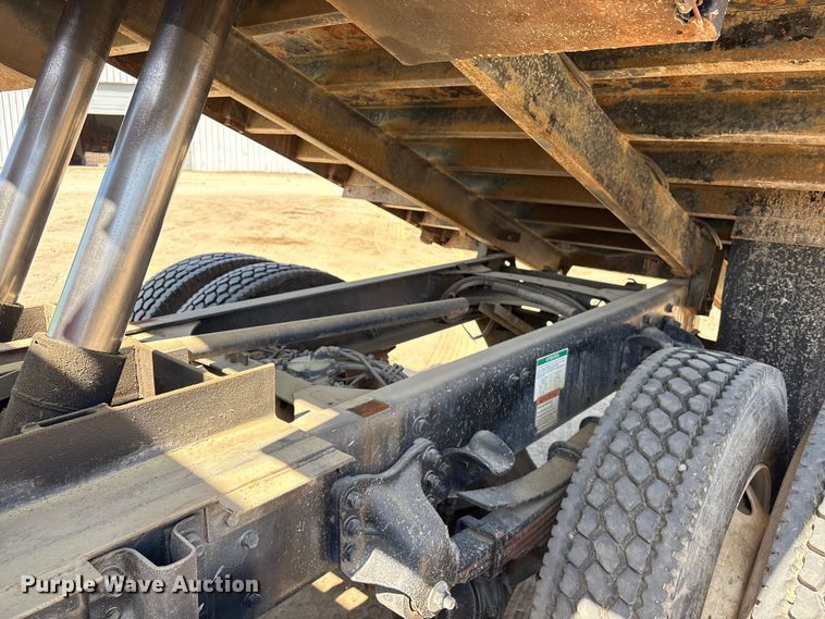 image for item EU0502 2012 Freightliner M2 Business Class dump flatbed truck