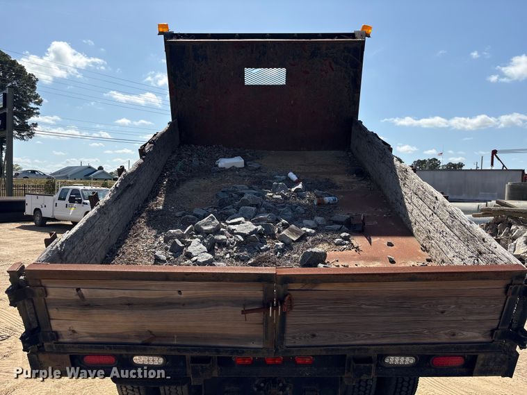 image for item EU0502 2012 Freightliner M2 Business Class dump flatbed truck