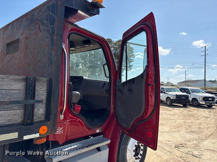 image for item EU0502 2012 Freightliner M2 Business Class dump flatbed truck