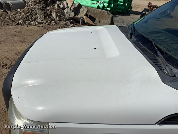 image for item EU0505 2013 Ford F350 Super Duty XL Crew Cab utility bed pickup truck