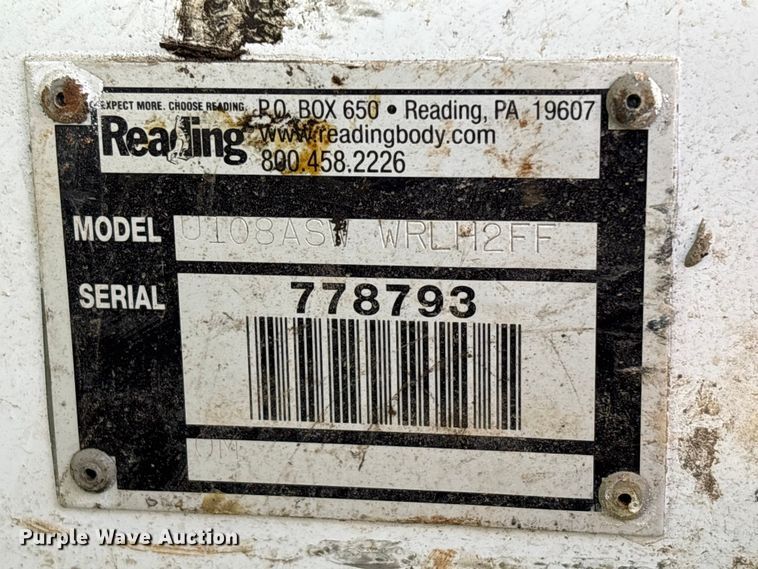 image for item EU0505 2013 Ford F350 Super Duty XL Crew Cab utility bed pickup truck