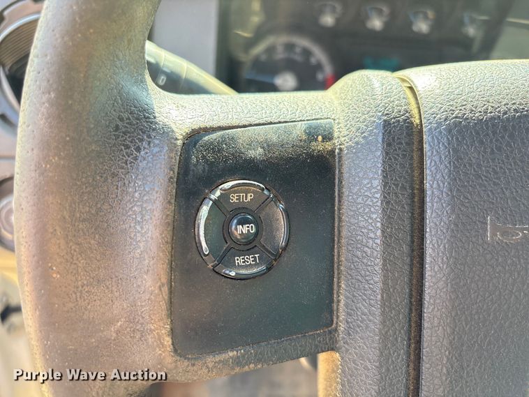 image for item EU0505 2013 Ford F350 Super Duty XL Crew Cab utility bed pickup truck