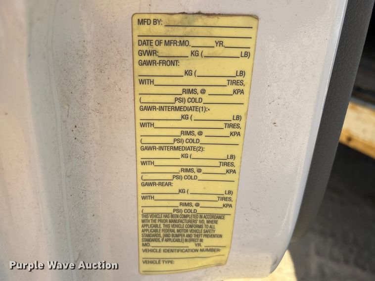 image for item EU0505 2013 Ford F350 Super Duty XL Crew Cab utility bed pickup truck