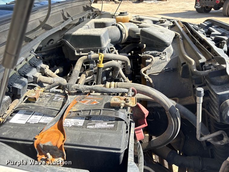 image for item EU0505 2013 Ford F350 Super Duty XL Crew Cab utility bed pickup truck