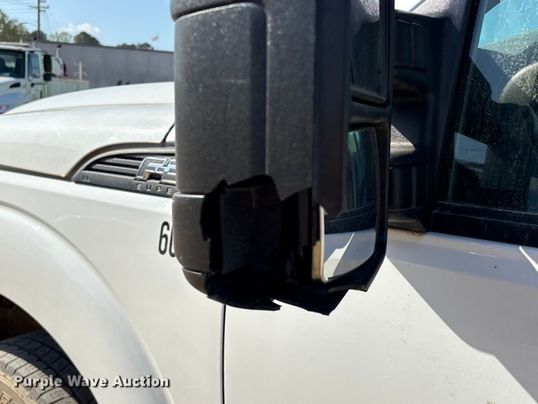 image for item EU0507 2016 Ford F350 Super Duty XL Crew Cab utility bed pickup truck