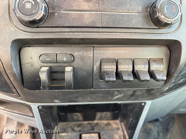 image for item EU0507 2016 Ford F350 Super Duty XL Crew Cab utility bed pickup truck