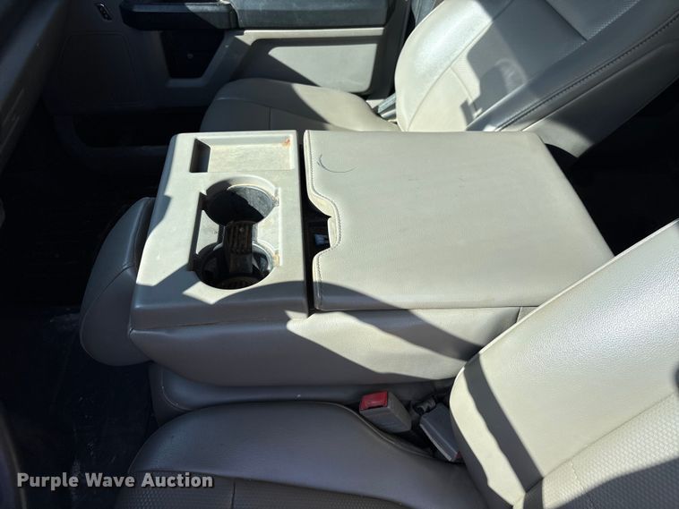 image for item EU0508 2019 Ford F350 Super Duty XL Crew Cab utility bed pickup truck