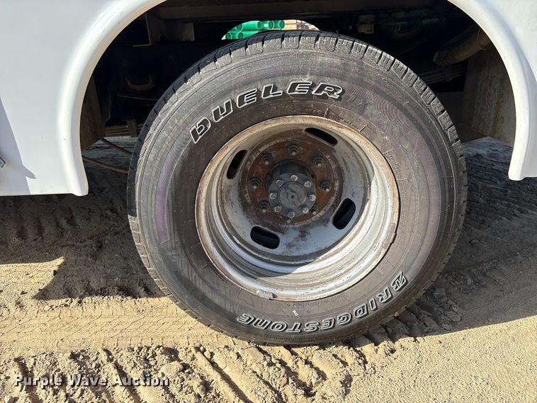 image for item EU0508 2019 Ford F350 Super Duty XL Crew Cab utility bed pickup truck