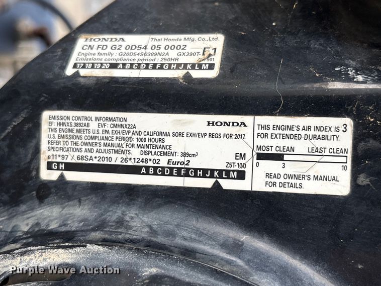 image for item EU0536 MI-T-M HSP-3504-3MGH pressure washer