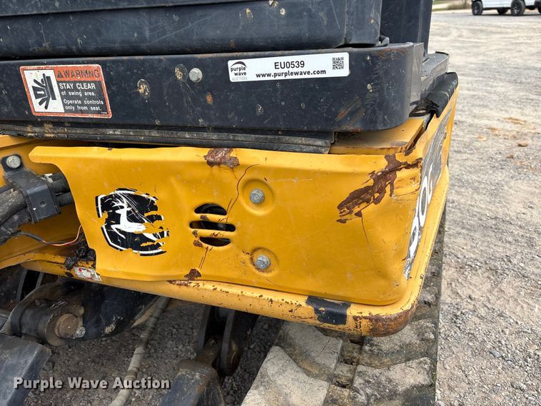 image for item EU0539 2021 John Deere 30G mini excavator