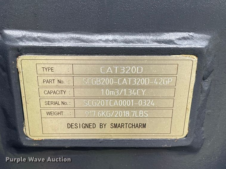 image for item EU0577 Smart Charm TTB200-CAT320D-42GP excavator bucket