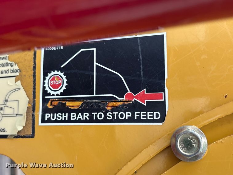 image for item EU5511 2016 Vermeer BC900XL wood chipper